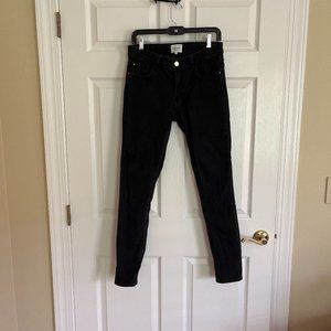 Sezane black jeans in fair condition